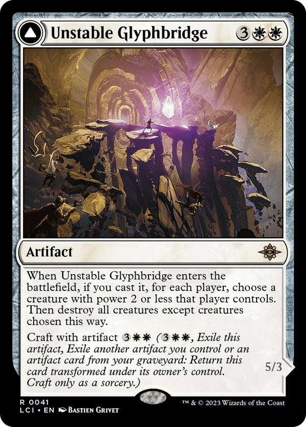 Unstable Glyphbridge // Sandswirl Wanderglyph (lci)