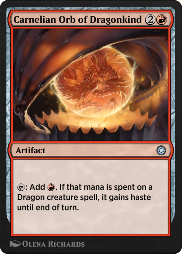 Carnelian Orb of Dragonkind (hbg)