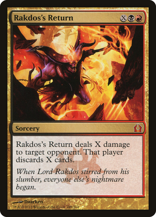 Rakdos's Return (rtr)