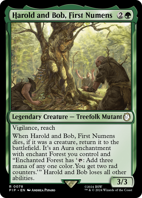 Harold and Bob, First Numens (pip)