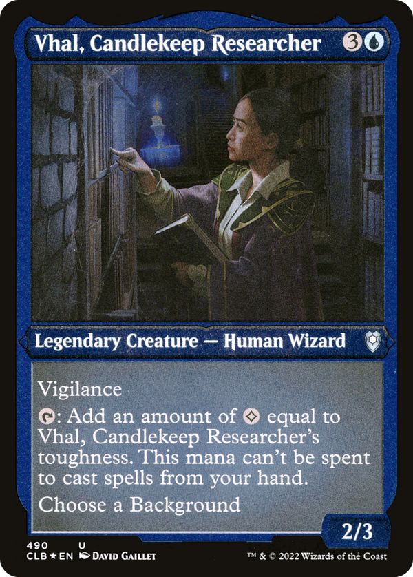 Vhal, Candlekeep Researcher (clb)