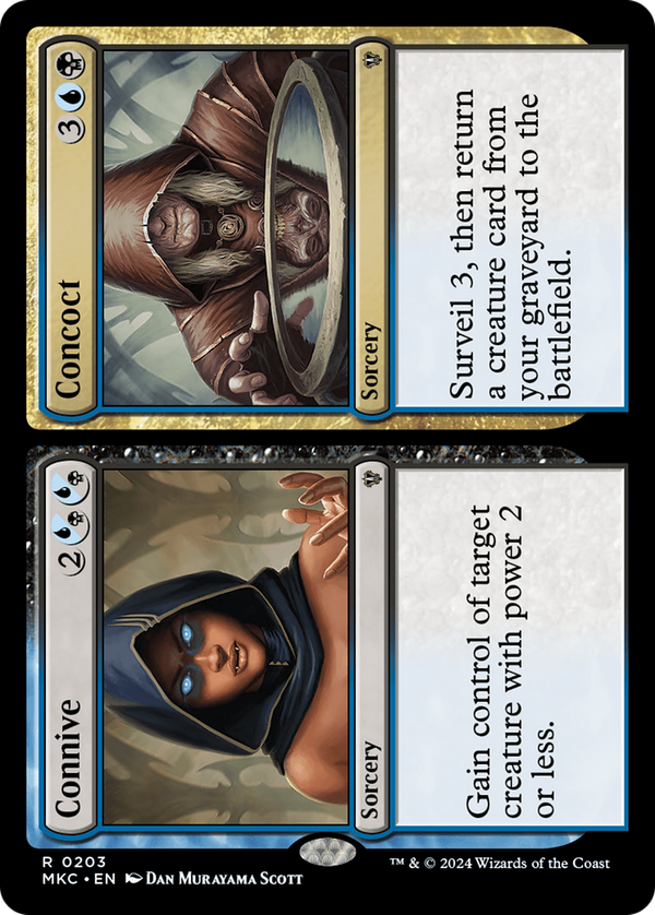 Connive // Concoct (mkc)