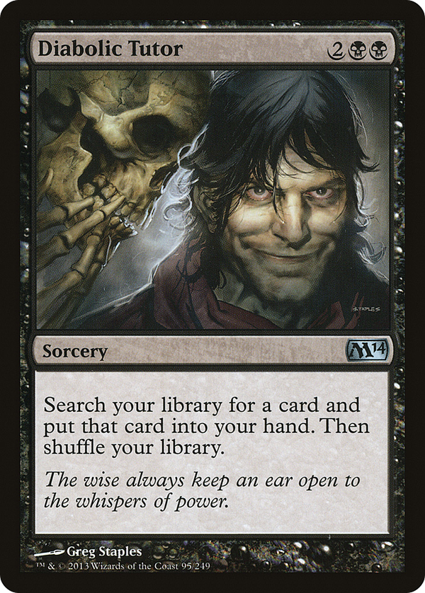Diabolic Tutor (m14)