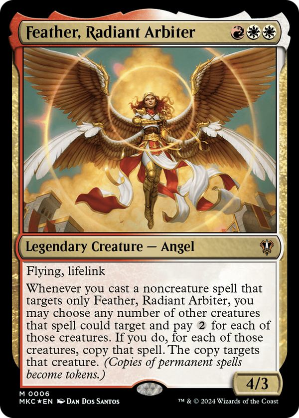 Feather, Radiant Arbiter (mkc)
