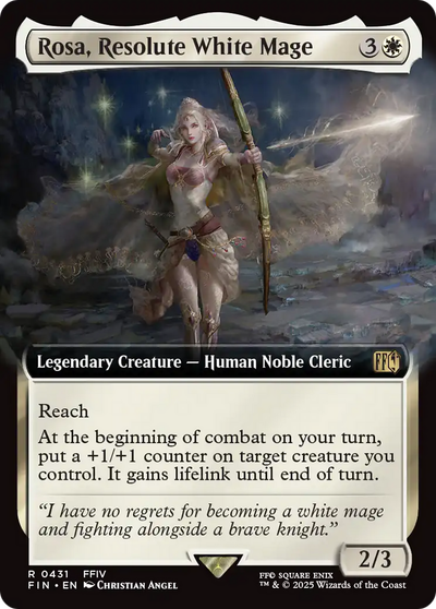 Rosa, Resolute White Mage