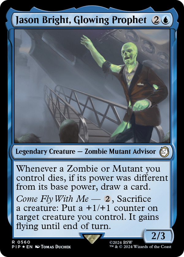 Jason Bright, Glowing Prophet (pip)