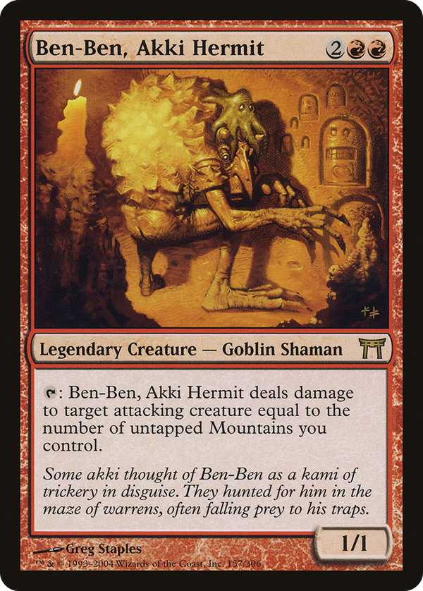 Ben-Ben, Akki Hermit (chk)