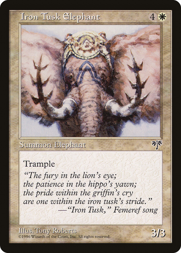 Iron Tusk Elephant (mir)