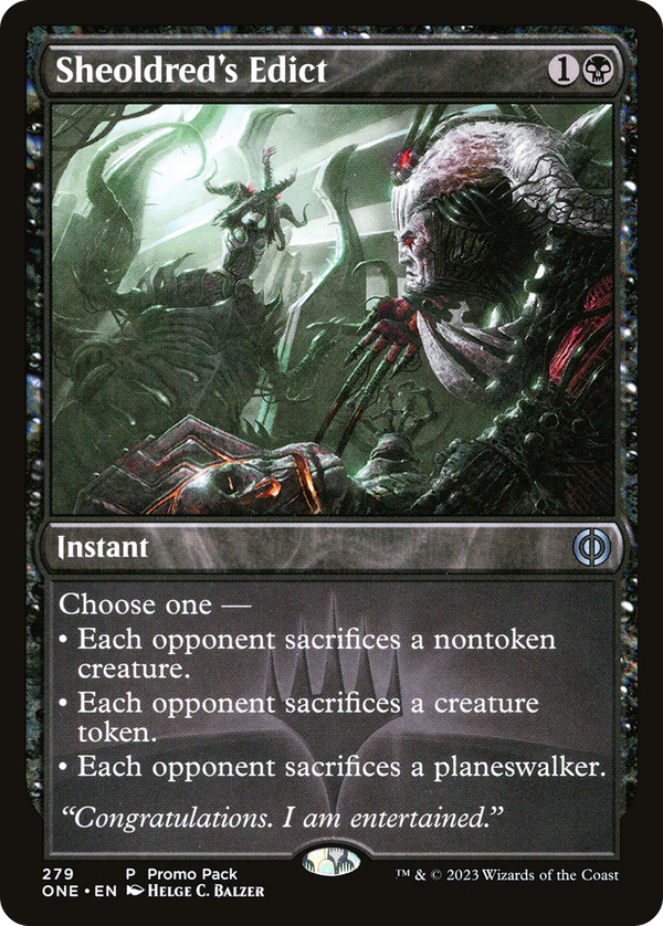Sheoldred's Edict (one)