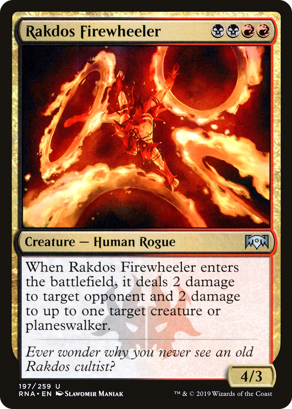Rakdos Firewheeler (rna)