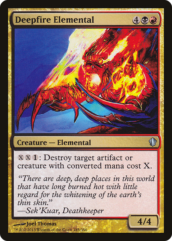 Deepfire Elemental (c13)