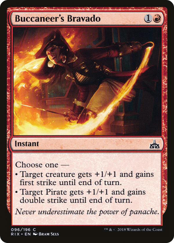 Buccaneer's Bravado (rix)