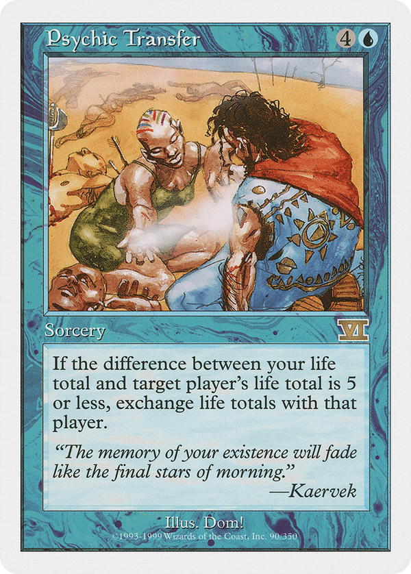 Psychic Transfer (6ed)