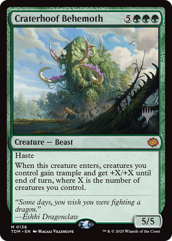 Craterhoof Behemoth (ptdm)