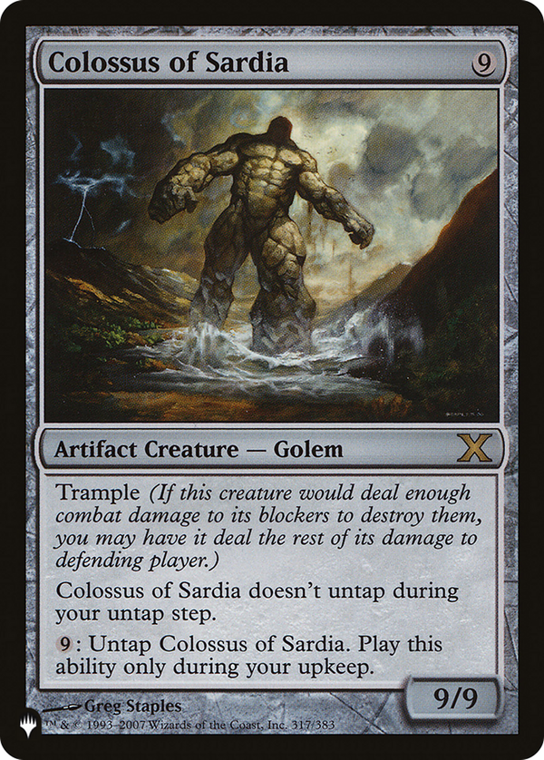 Colossus of Sardia (plst)