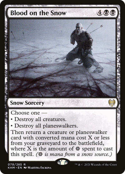 Blood on the Snow