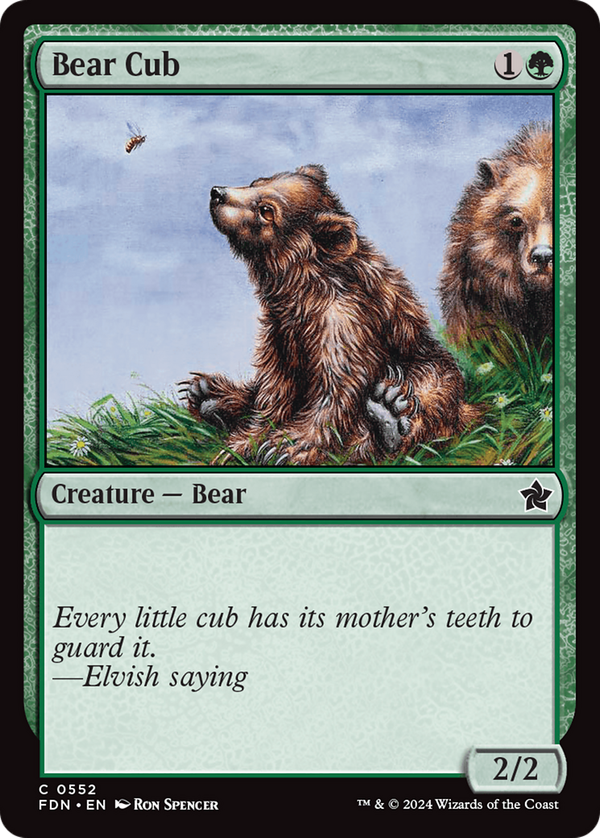 Bear Cub (fdn)
