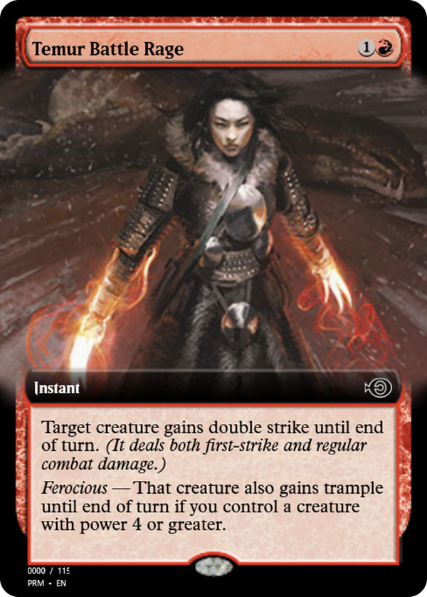 Temur Battle Rage (prm)