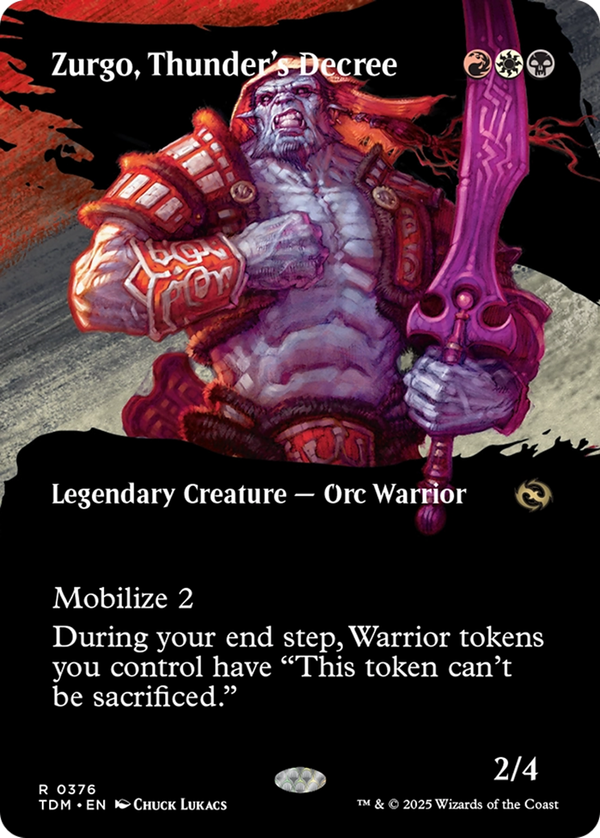 Zurgo, Thunder's Decree (tdm)