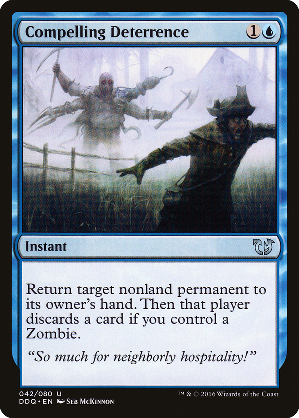 Compelling Deterrence (ddq)