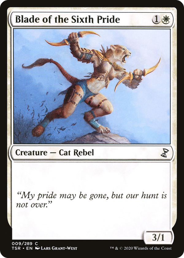 Blade of the Sixth Pride (tsr)