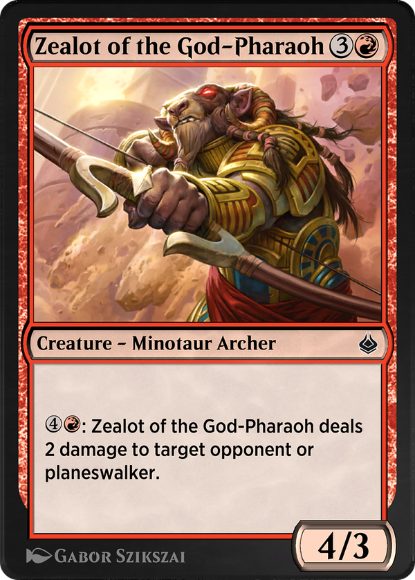 Zealot of the God-Pharaoh (akr)