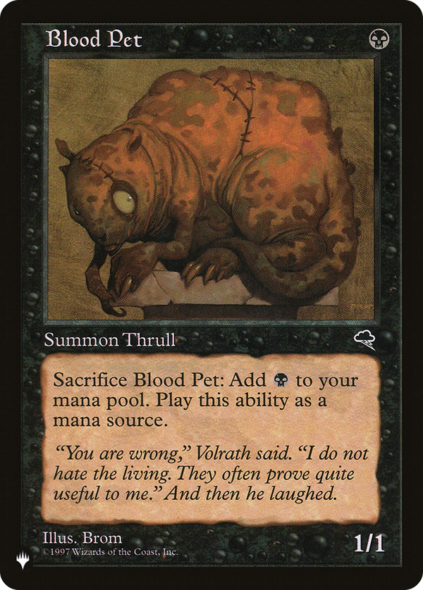 Blood Pet (plst)