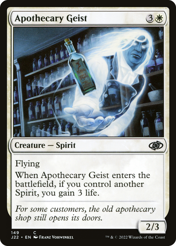 Apothecary Geist (j22)