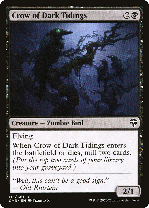 Crow of Dark Tidings (cmr)