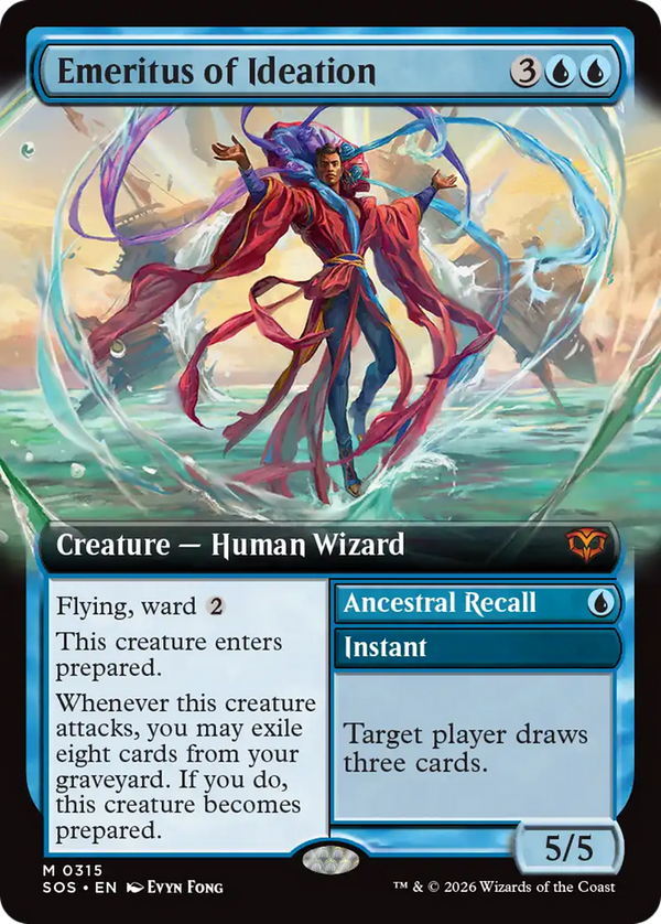 Emeritus of Ideation // Ancestral Recall (sos)