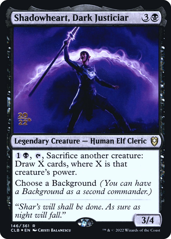 Shadowheart, Dark Justiciar (pclb)