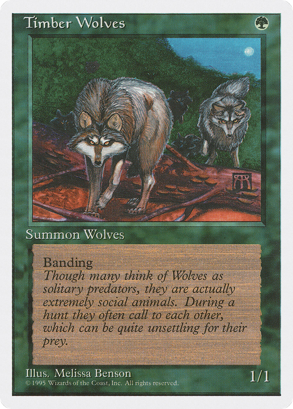 Timber Wolves (4ed)
