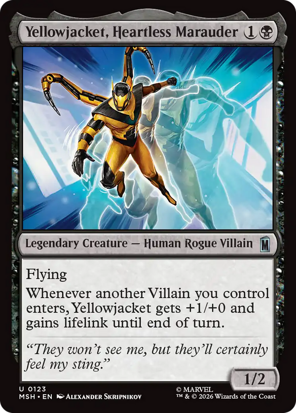 Yellowjacket, Heartless Marauder (msh)