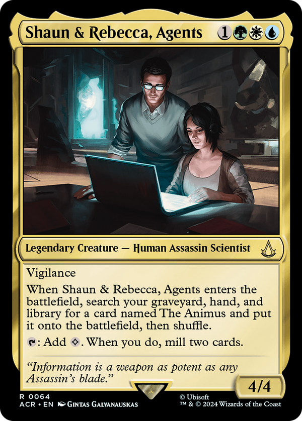 Shaun & Rebecca, Agents (acr)