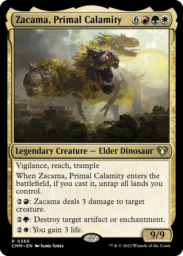 Zacama, Primal Calamity (cmm)