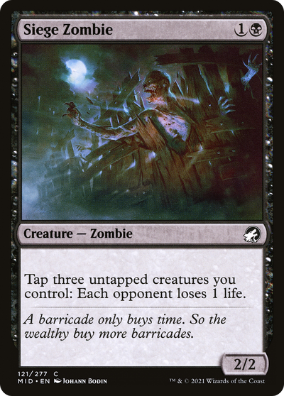 Siege Zombie