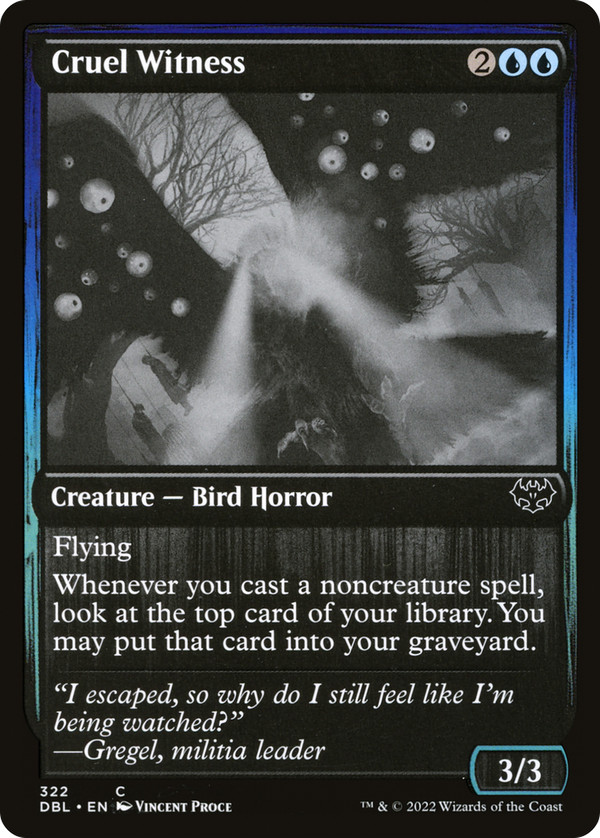 Cruel Witness (dbl)