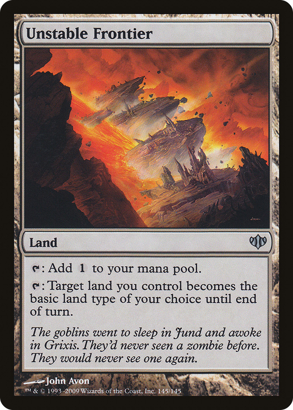 Unstable Frontier (con)
