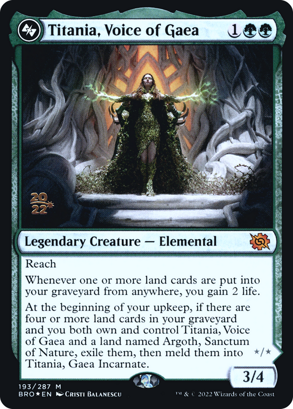 Titania, Voice of Gaea (pbro)