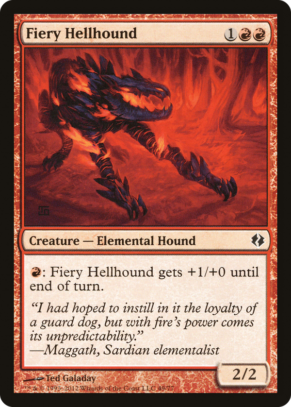 Fiery Hellhound (ddi)