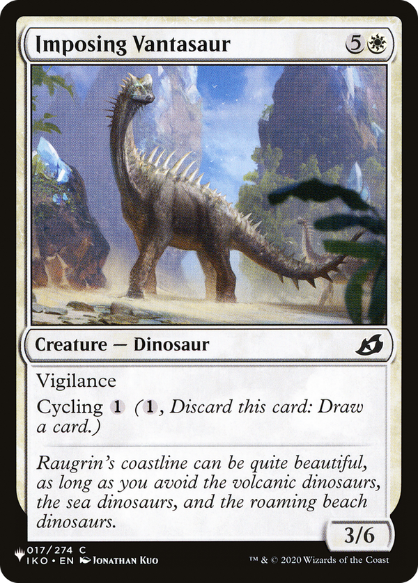 Imposing Vantasaur (plst)
