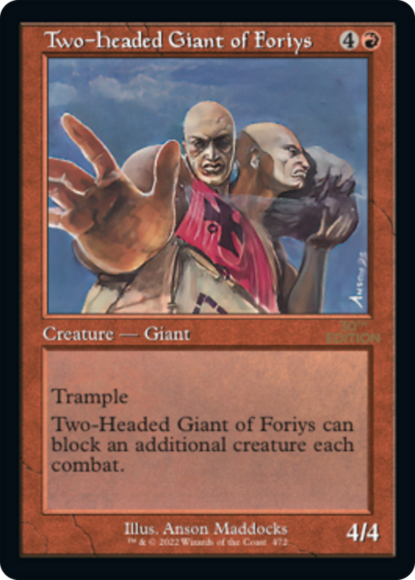 Two-Headed Giant of Foriys (30a)