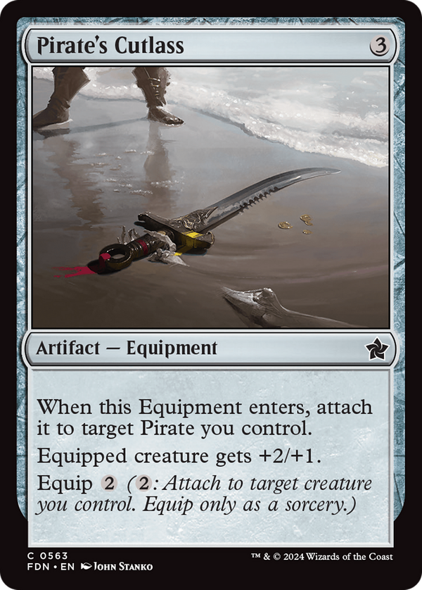 Pirate's Cutlass (fdn)