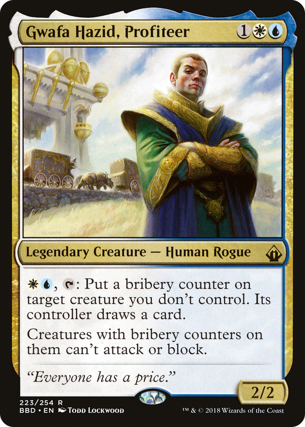 Gwafa Hazid, Profiteer (bbd)