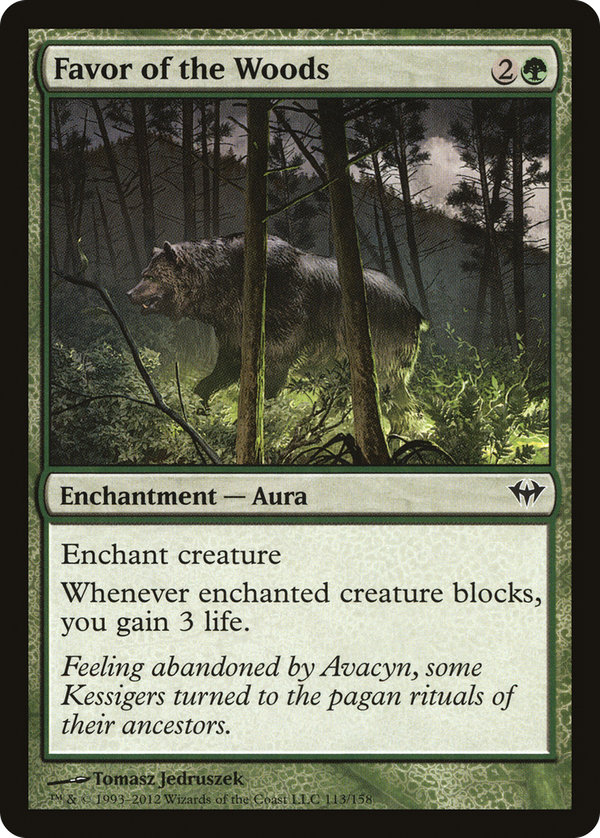 Favor of the Woods (dka)