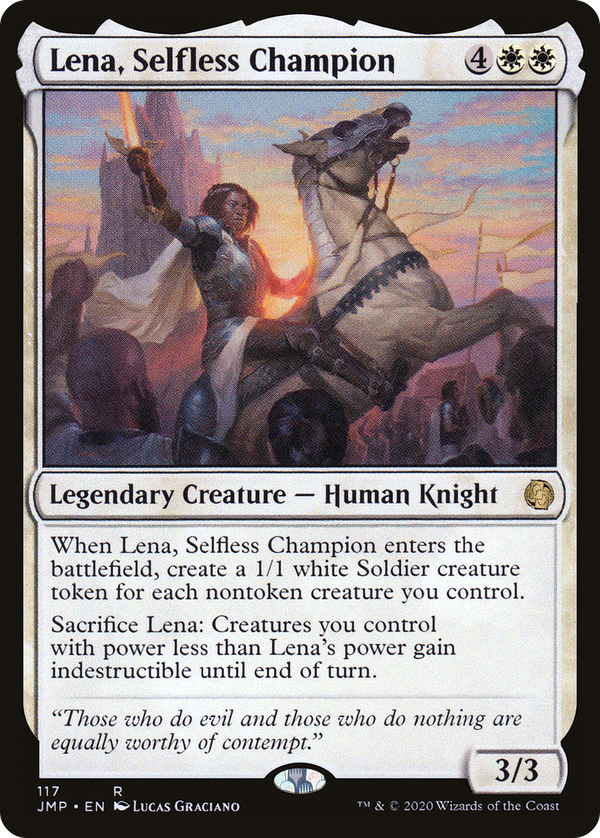 Lena, Selfless Champion (jmp)