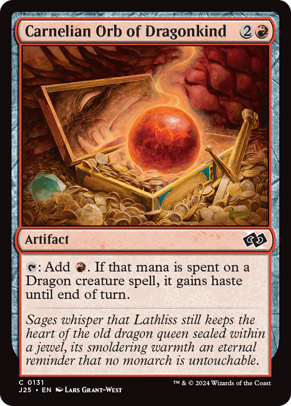 Carnelian Orb of Dragonkind (j25)