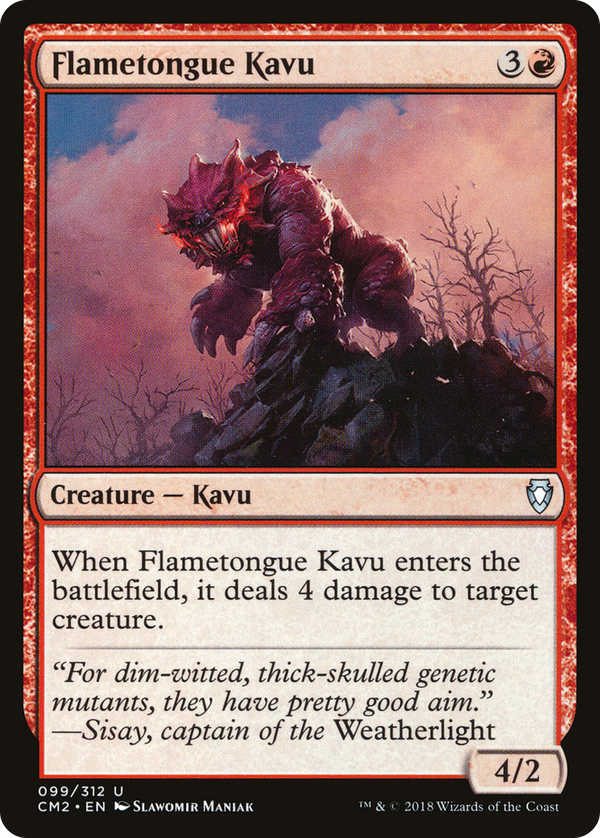 Flametongue Kavu (cm2)