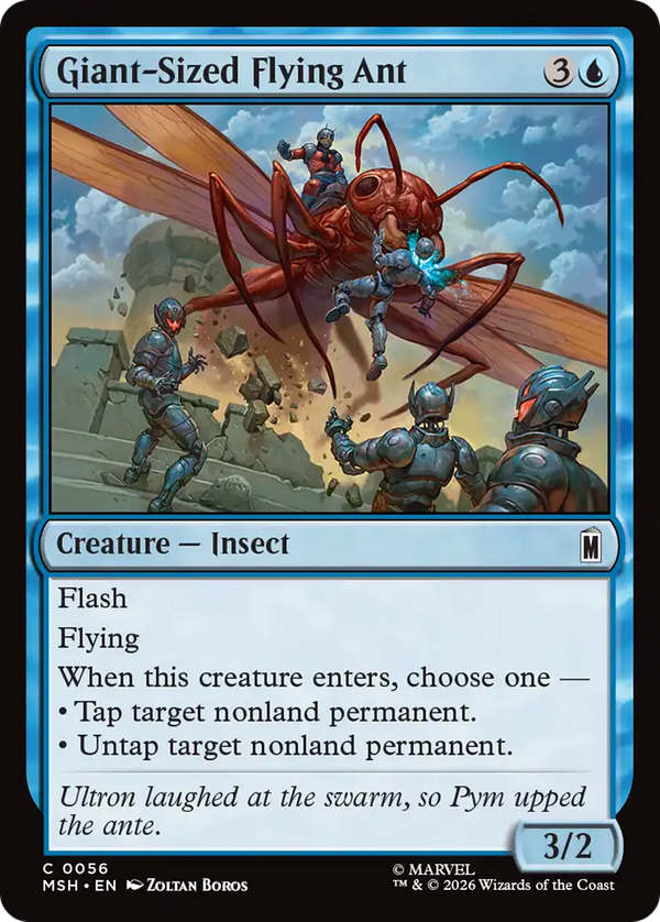Giant-Sized Flying Ant (msh)