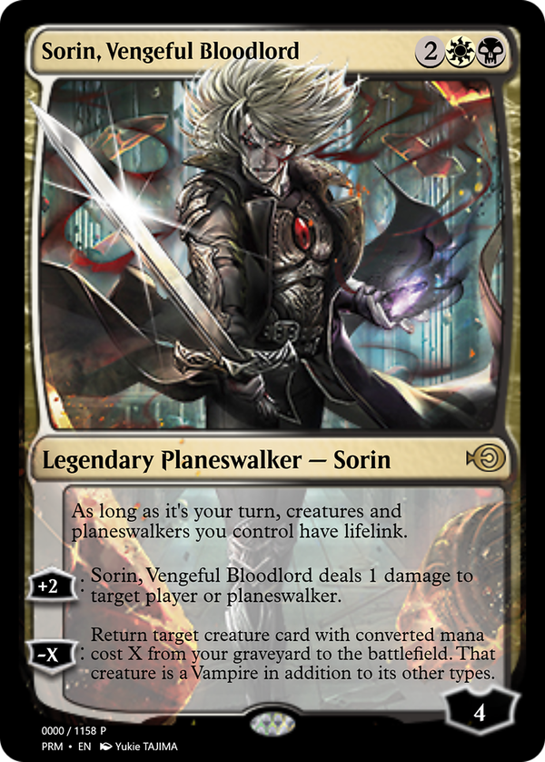 Sorin, Vengeful Bloodlord (prm)